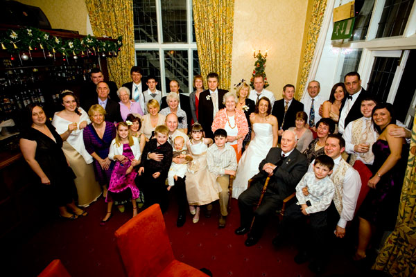 Simon’s Granddad with his extended family