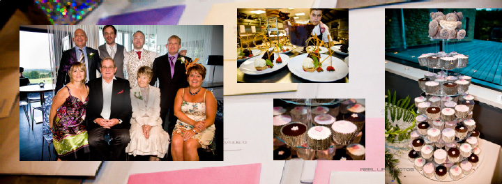 cupcakes and the cousins family wedding pictures inside the KP Club