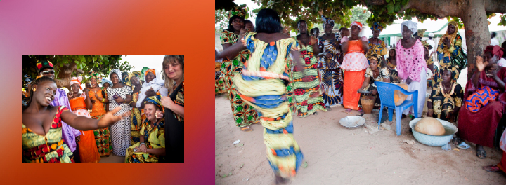 Gambian wedding dancing pictures