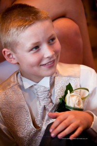 Pageboy love the magic show!