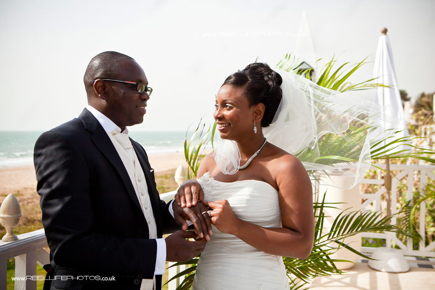 wedding at Coco ocean in the Gambia