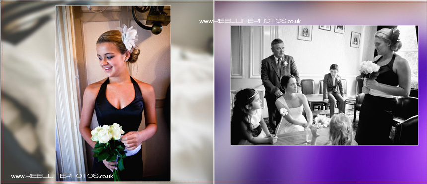 wedding storybooks by West Yorkshire wedding photographer