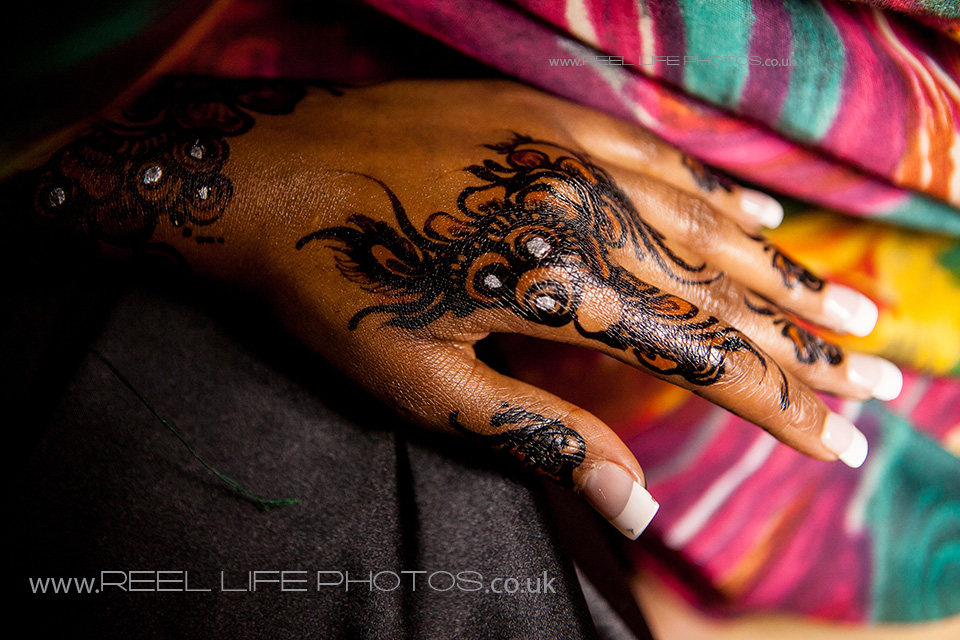 Somali bride's hands