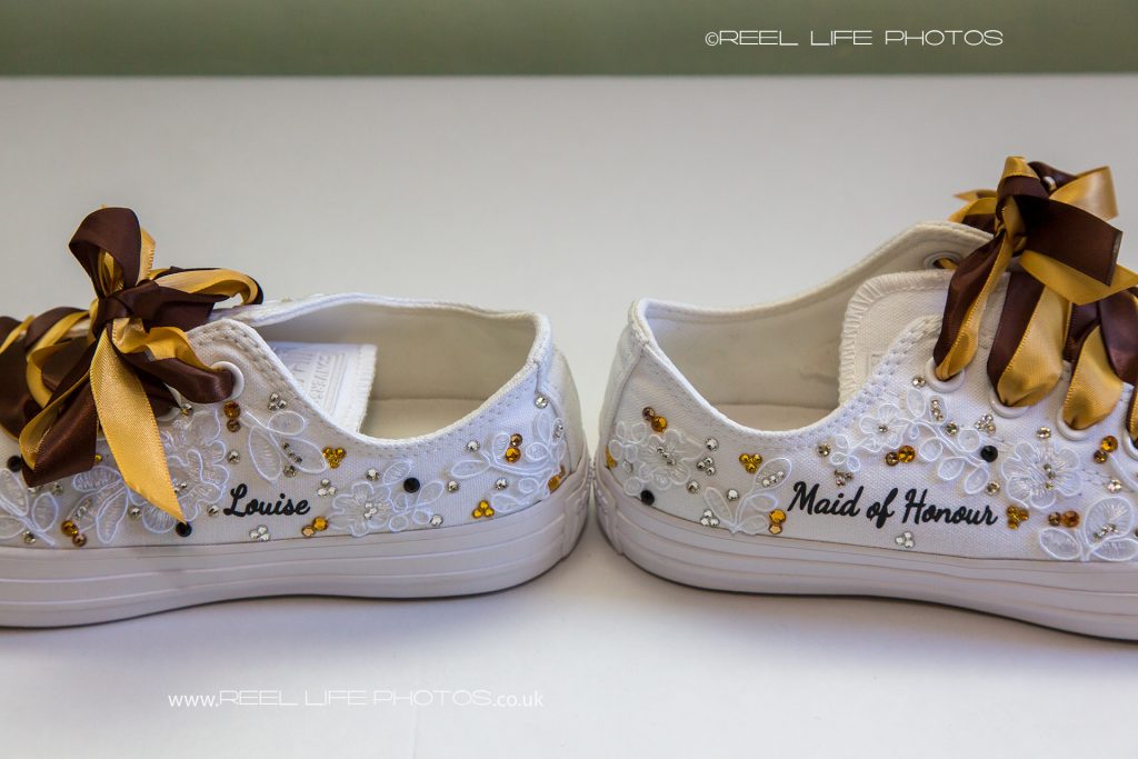Maid of Honour's wedding shoes