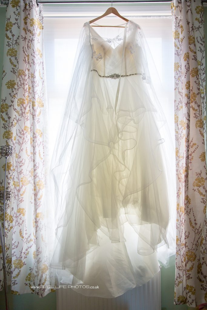 floaty wedding dress for Lake District wedding
