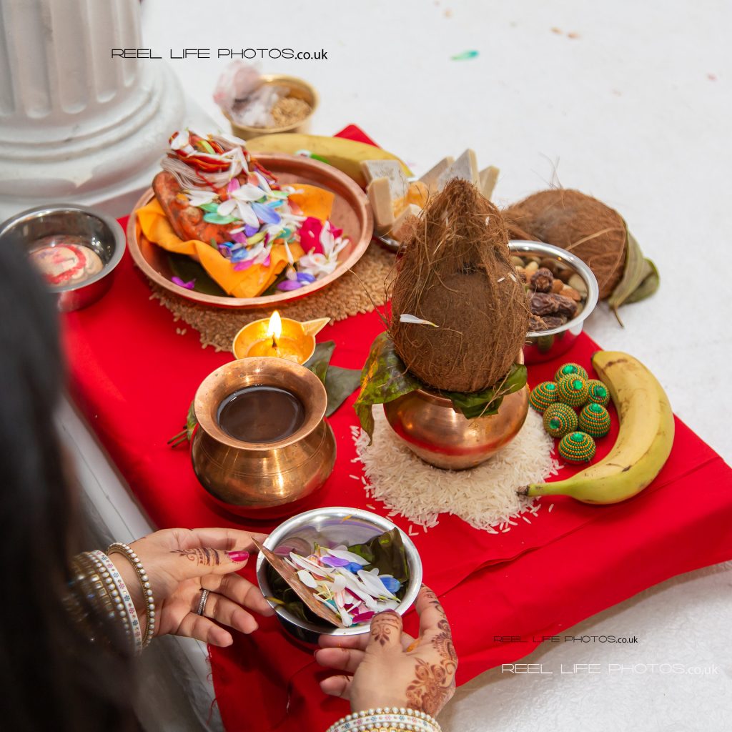details of Hindu wedding ceremony objects